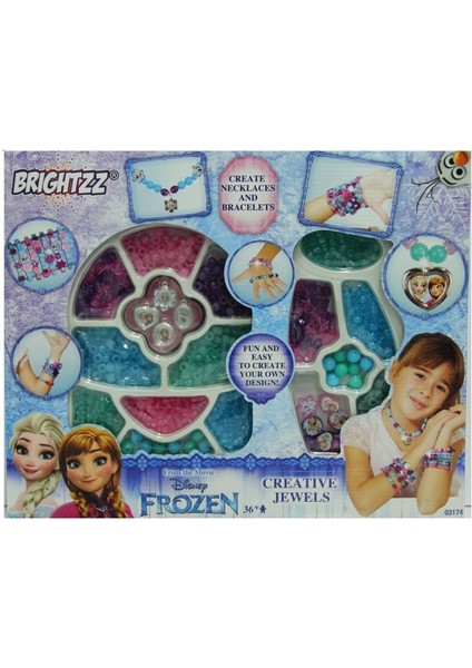 Frozen Büyük Boncuk Takı Seti