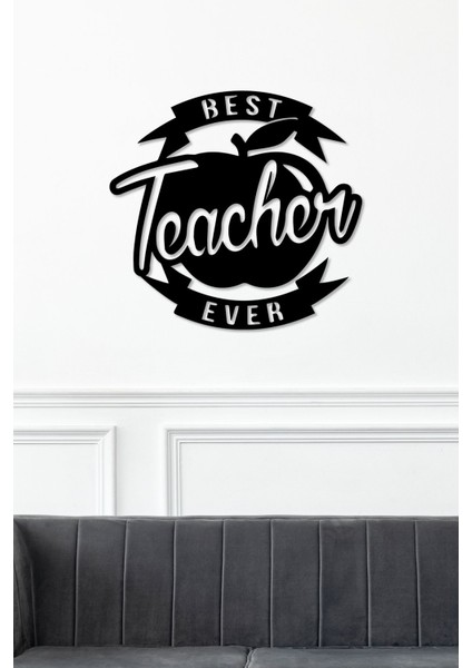 En Iyi Öğretmen Temalı Dekoratif Tablo