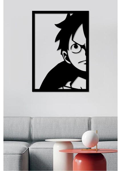 One Piece - Lufy Temalı Dekoratif Tablo