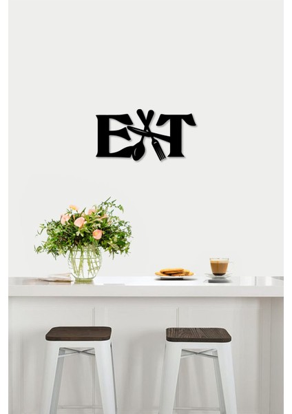 Eat - Yemek Mutfak Temalı Dekoratif Tablo