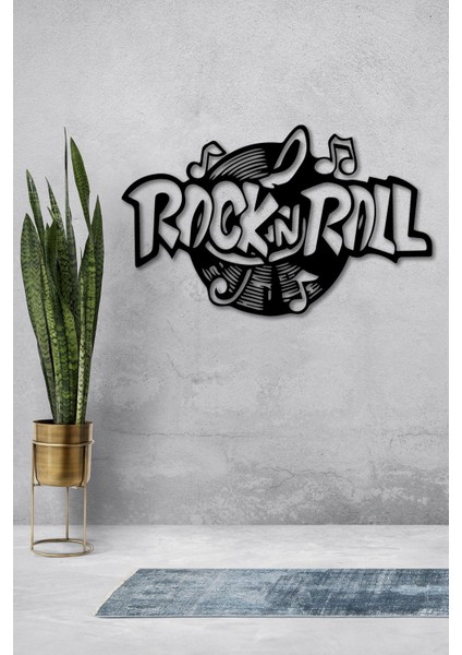 Rock'n Roll Temalı Dekoratif Tablo