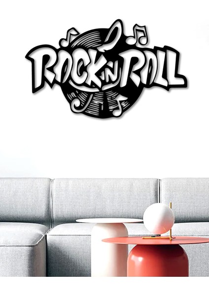 Rock'n Roll Temalı Dekoratif Tablo