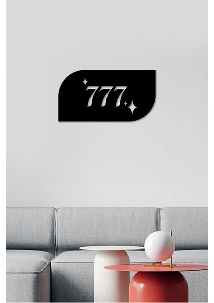 777 Şans Temalı Dekoratif Tablo modelleri