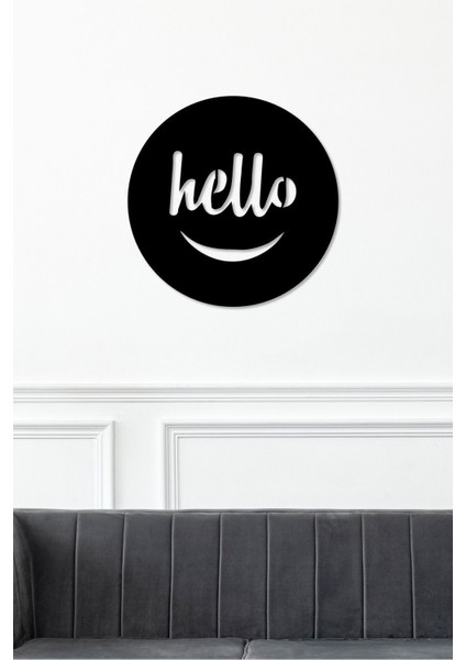 Hello - Merhaba Dekoratif Tablo