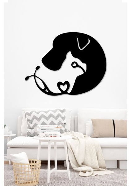 Veteriner Kedi - Köpek Temalı Dekoratif Tablo fırsatları