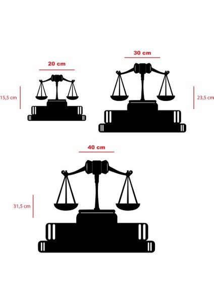 Hukuk Temalı Dekoratif Tablo