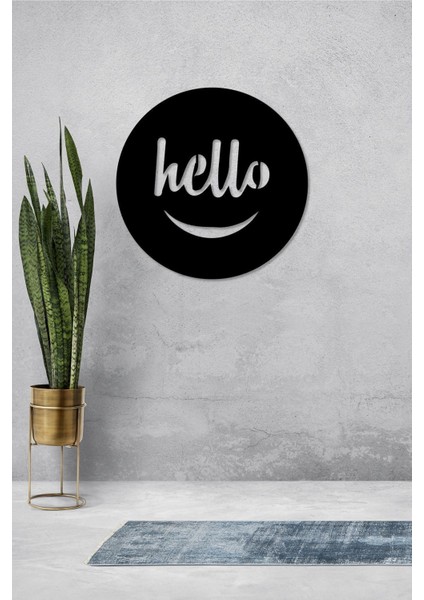 Hello - Merhaba Dekoratif Tablo