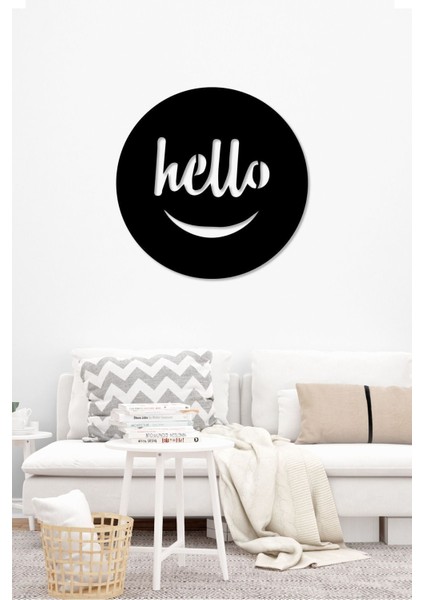 Hello - Merhaba Dekoratif Tablo