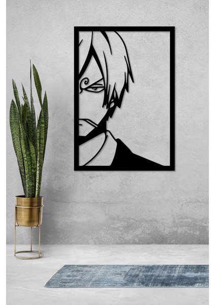 One Piece - Sanji Temalı Dekoratif Tablo