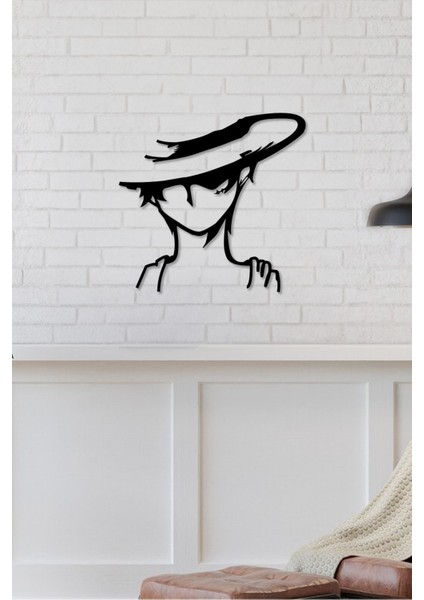 One Piece Luffy Dekoratif Tablo