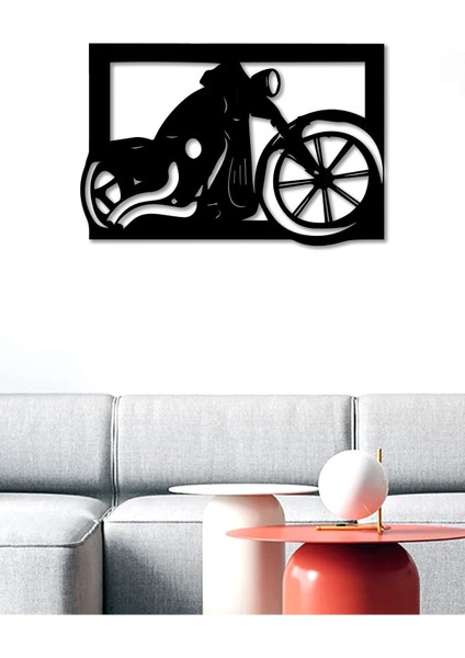 Motorcu Temalı Dekoratif Tablo modelleri