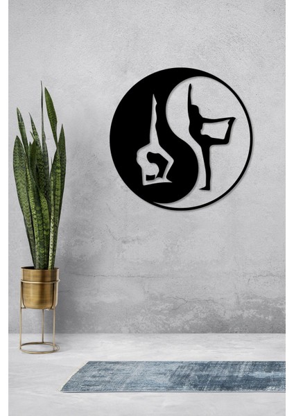 Yoga Temalı Ying Yang Dekoratif Tablo fiyatları