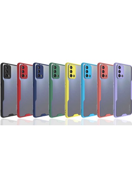Oppo A74 4g Kılıf Parfe Kapak-Siyah