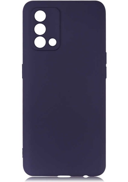 Oppo A74 4g Kılıf Premier Silikon Kapak-Lacivert