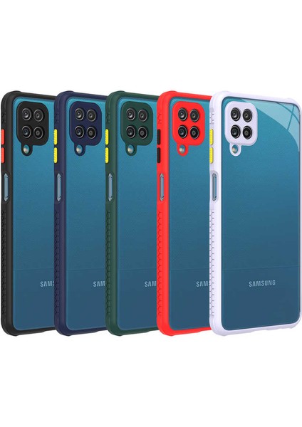Galaxy M12 Kılıf ​​Kaff Kapak-Koyu Yeşil