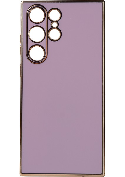 Galaxy S23 Ultra Kılıf Bark Kapak-Lila