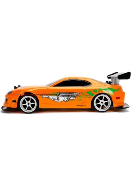 1:10 Fast & Furious 1995 Kumandalı Brian's Toyota Supra Drift Turbo Araba