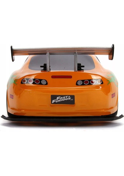 1:10 Fast & Furious 1995 Kumandalı Brian's Toyota Supra Drift Turbo Araba