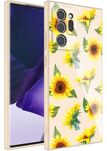 Galaxy Note 20 Ultra Kılıf Kamera Korumalı Desenli Sert Silikon Epoksi Kapak-No2