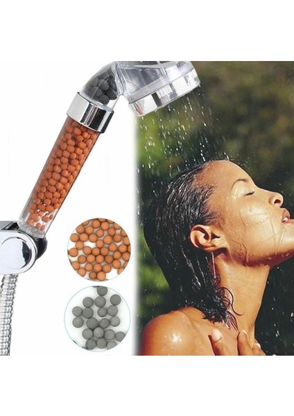 Su Arıtmalı Duş Başlığı Tasarruflu Kokulu Banyo Duş Başlığı