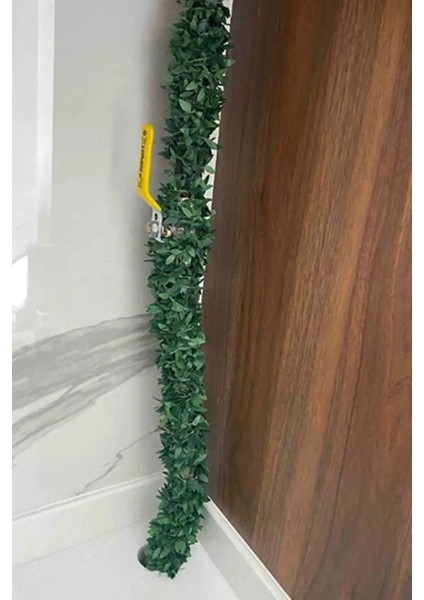 1 Metre Tel Sarmaşık Doğalgaz Boru Kapama Dekor Süsü Ev Balkon Çit Süsleme