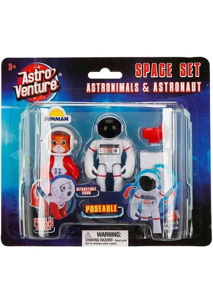 Astro Venture Astronimals & Astronaut Uzay Seti