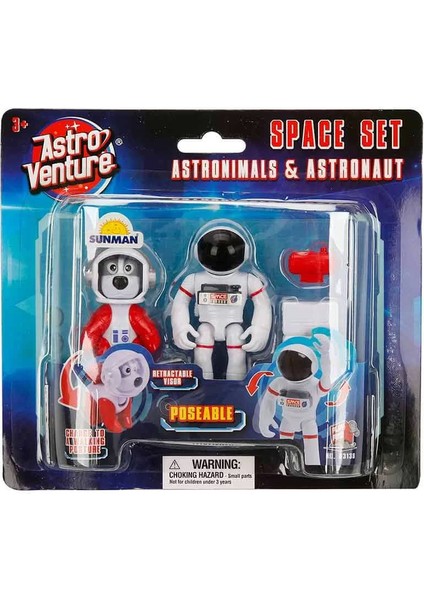 Astro Venture Astronimals & Astronaut Uzay Seti