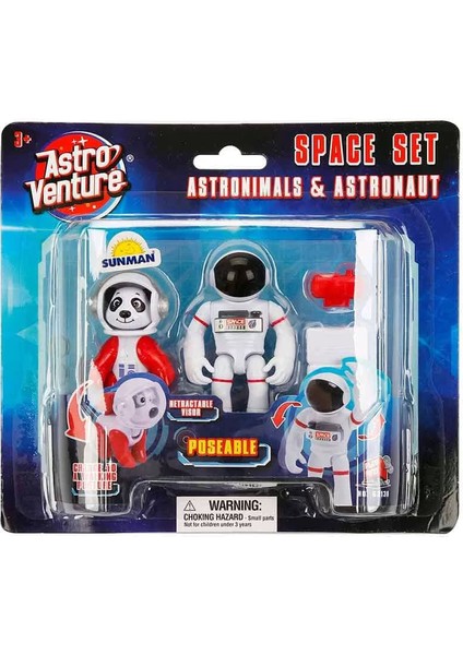 Astro Venture Astronimals & Astronaut Uzay Seti