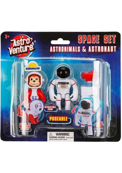 Astro Venture Astronimals & Astronaut Uzay Seti