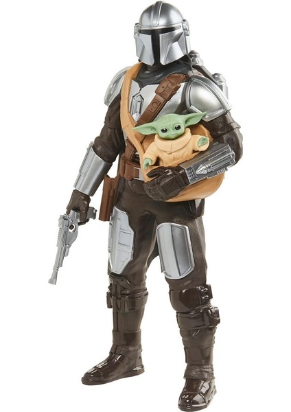 Star Wars Mandalorian ve Grogu 30 cm