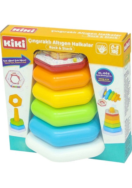 Altıgen Renkli Halkalar