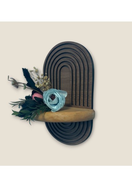 Bohem Dekoratif Tablo Raf 4’lü Set