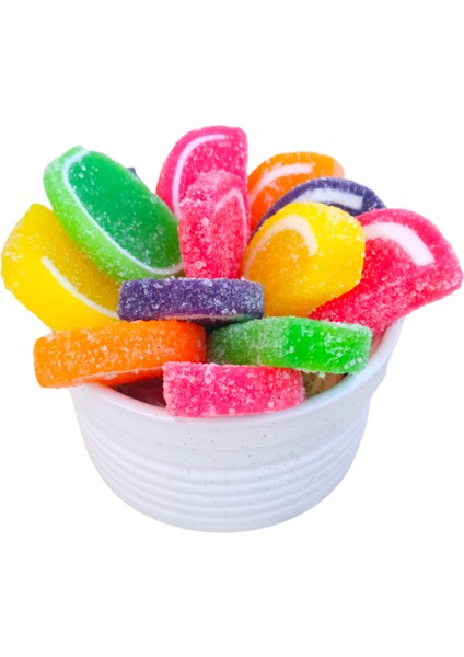 Meyve Dilimli Yumuşak Şekerleme 500 gr