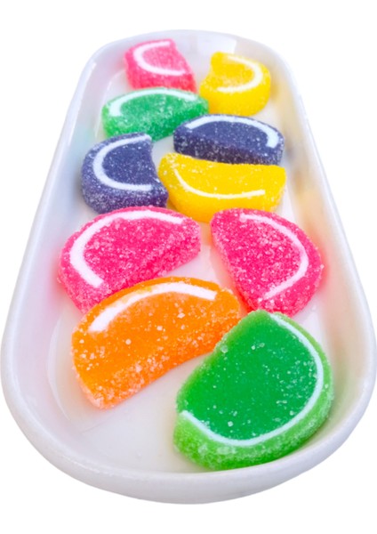 Meyve Dilimli Yumuşak Şekerleme 500 gr