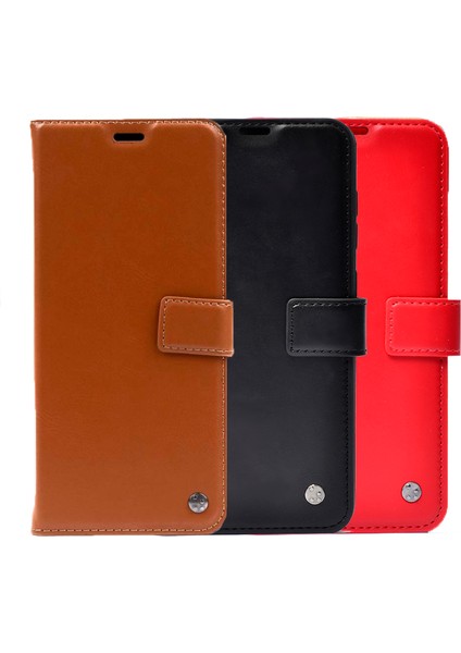 Reeder P13 Blue 2022 Kılıf Kar Deluxe Kapaklı Kılıf-Kırmızı fırsatları