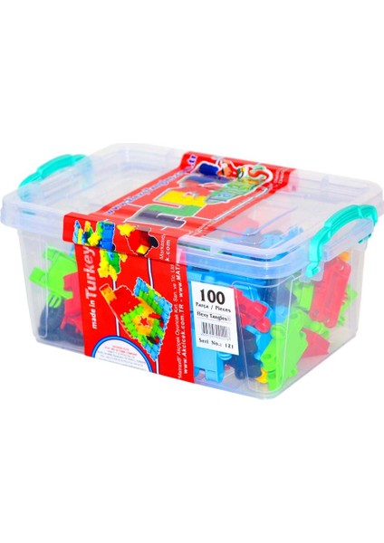 100 Parça Flexy Tangles Puzzle
