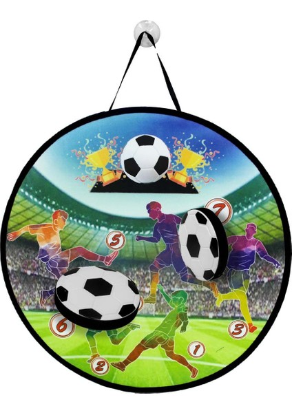Fırlat Yapıştır Futbol Seti