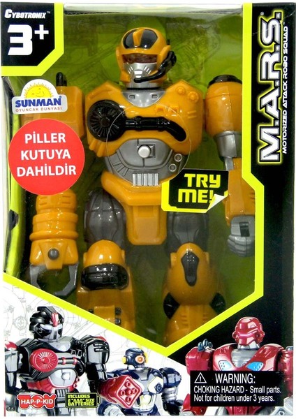 M.a.r.s. Işıklı Yürüyen Robot