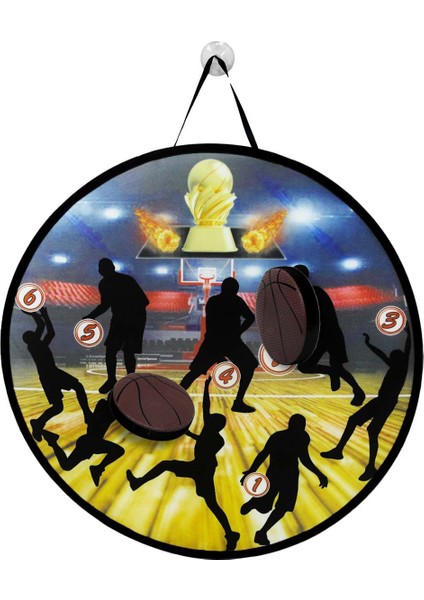 Fırlat Yapıştır Basketbol Seti