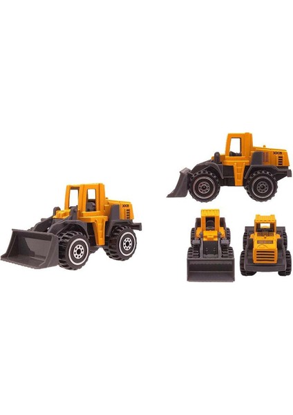 1:64 Mini Metal Inşaat Araçları Serisi