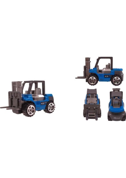 1:64 Mini Metal Inşaat Araçları Serisi
