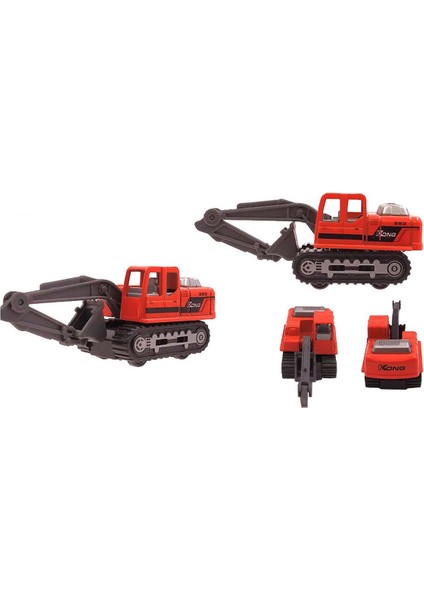 1:64 Mini Metal Inşaat Araçları Serisi