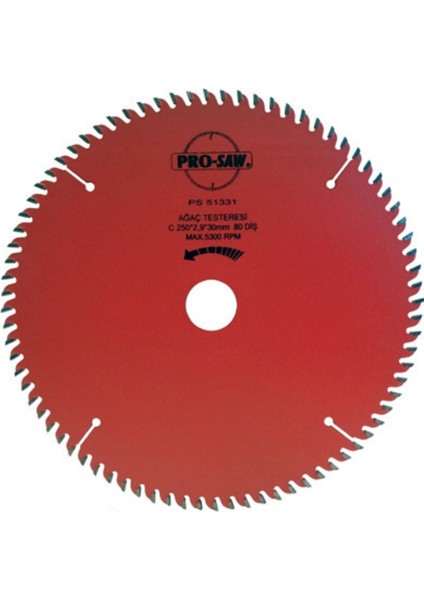 PS51331 250 mm Teflonlu Testere