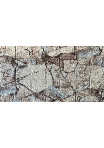 Renkli Kendinden Yapışkanlı Duvar Paneli, Mutfak Dekorasyonu, 70x38 cm