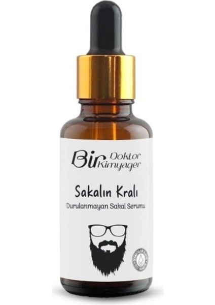 Sakalın Kralı Durulanmayan Sakal Serumu (30 Ml)(Beyaz)