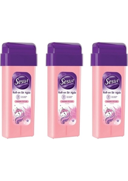 Hassas Ciltler Roll-On Sir Ağda 3X100 ml