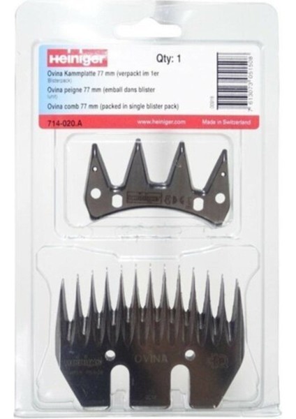 Koyun Kırkma Yedek Bıçak Takımı Ovına 77MM
