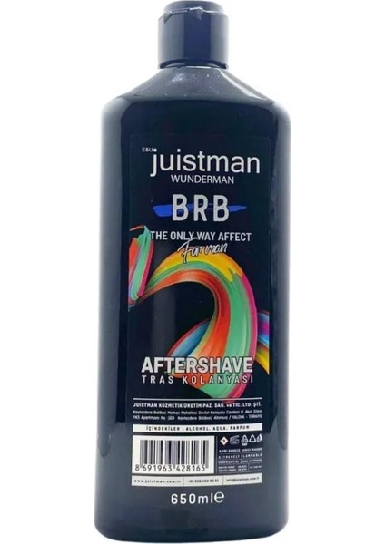 Traş Kolanyası 650 ml - Brb , Juistman