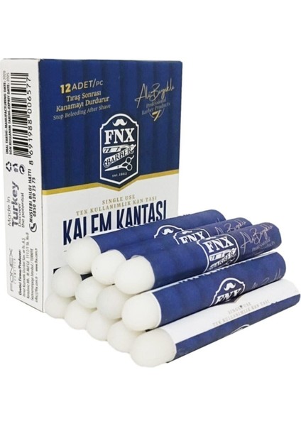 Fnx Ali Bıyıklı Kalem Kan Taşı 1 Paket/12 Adet