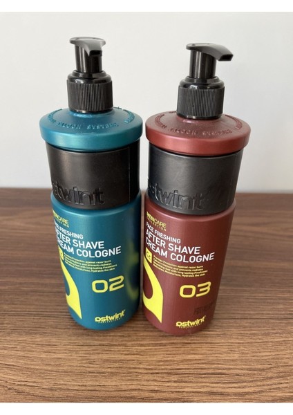 After Shave Krem Kolonya No:2 ve No:3 (Toplam 2 Adet)